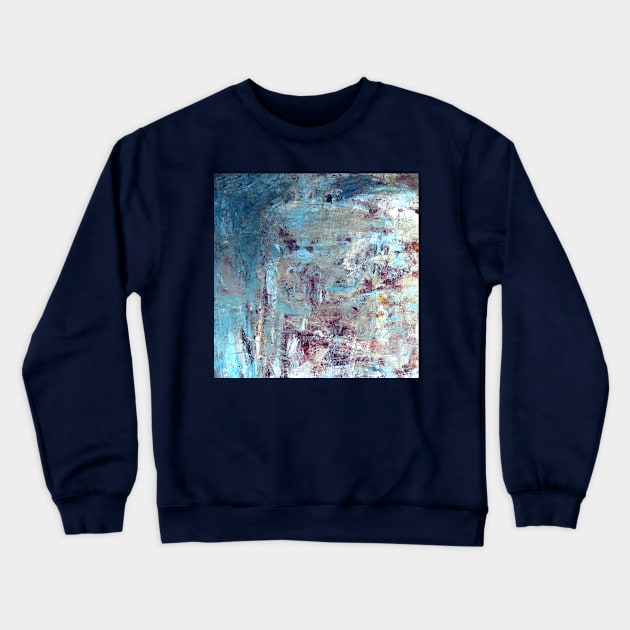 All Over Abstract Expression Crewneck Sweatshirt by DonWillisJrArt